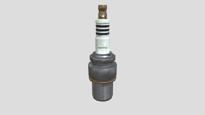 Car Candle 3D Model