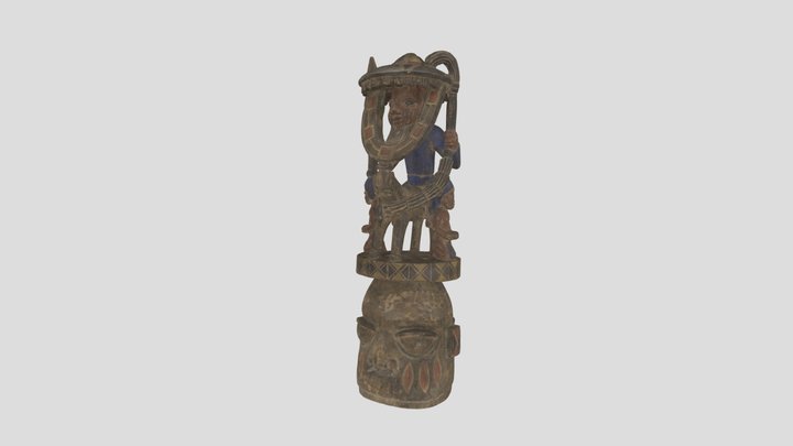 Ẹ̀pa Mask | Material History Lab 3D Model
