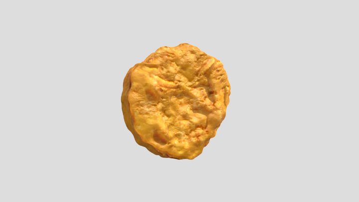 Chicken Nugget fried chicken 3D Model