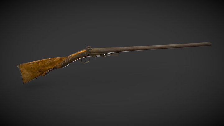 Fusil de chasse – Modelo 3D gratuito STL