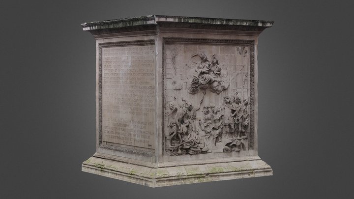 Monument to the Great Fire of London (Base) – Free 3D Model STL