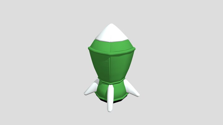 Yeeps Hide n Seek Rocket Ship Block 3D Model
