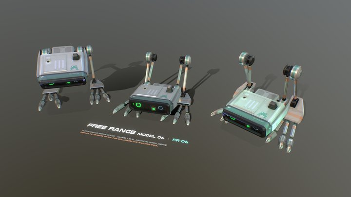 Free Recon Model 06 (FR-06) – Modelo 3D gratuito STL