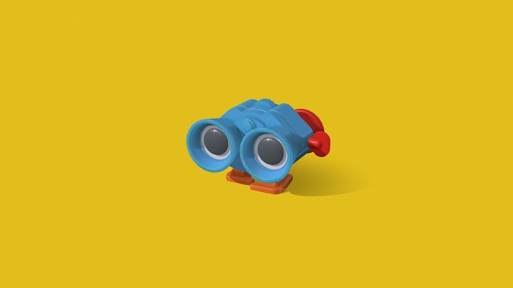 Lenny the Binoculars 3D Model