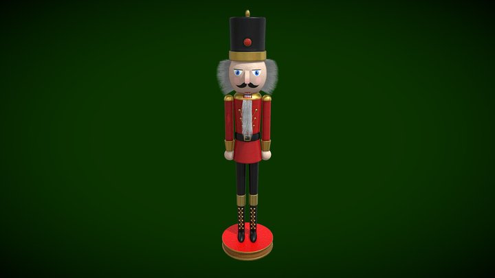 Nutcracker 3D Model