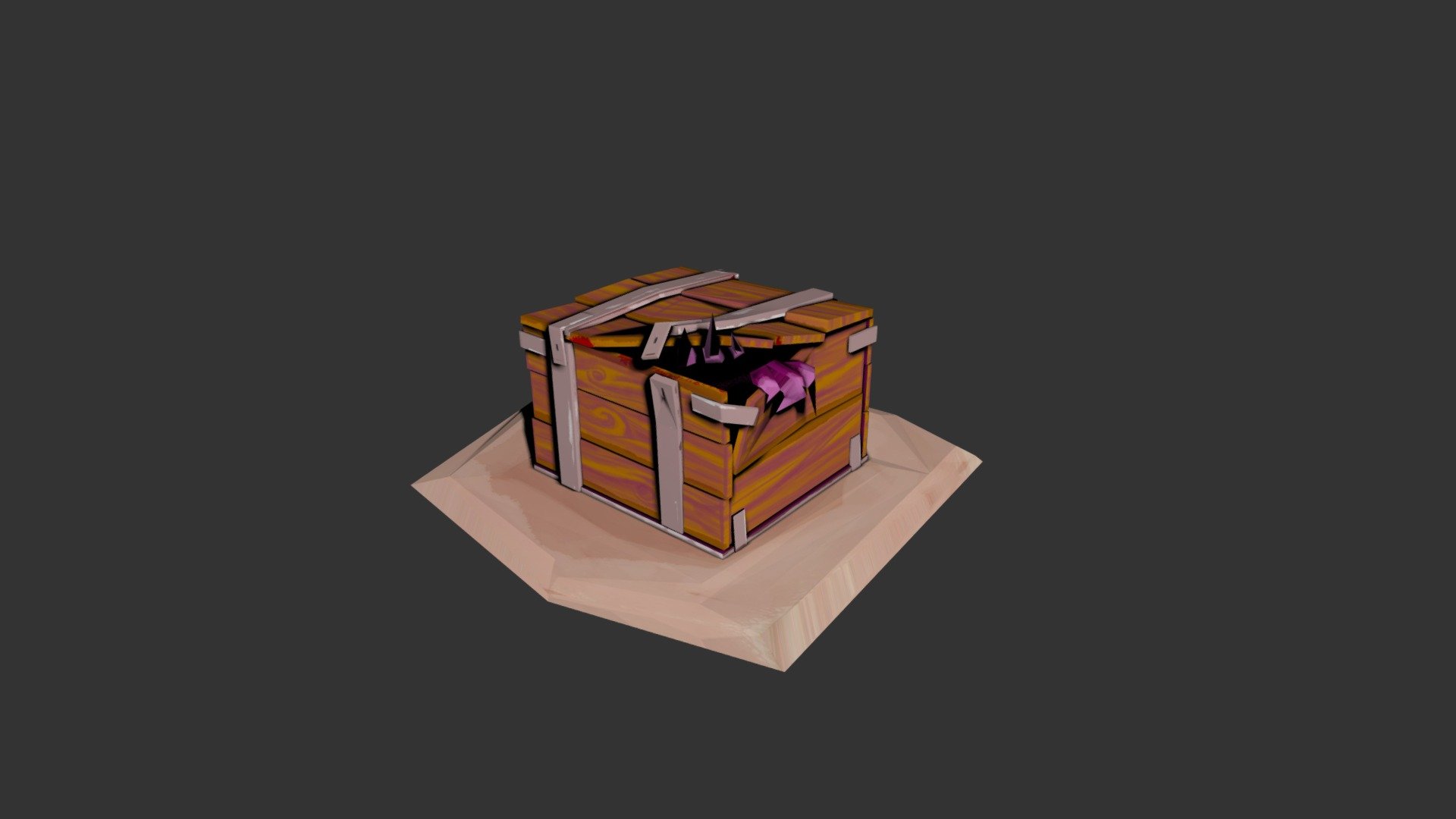 Monster Box - 3D model by sistow [55ade1a] - Sketchfab
