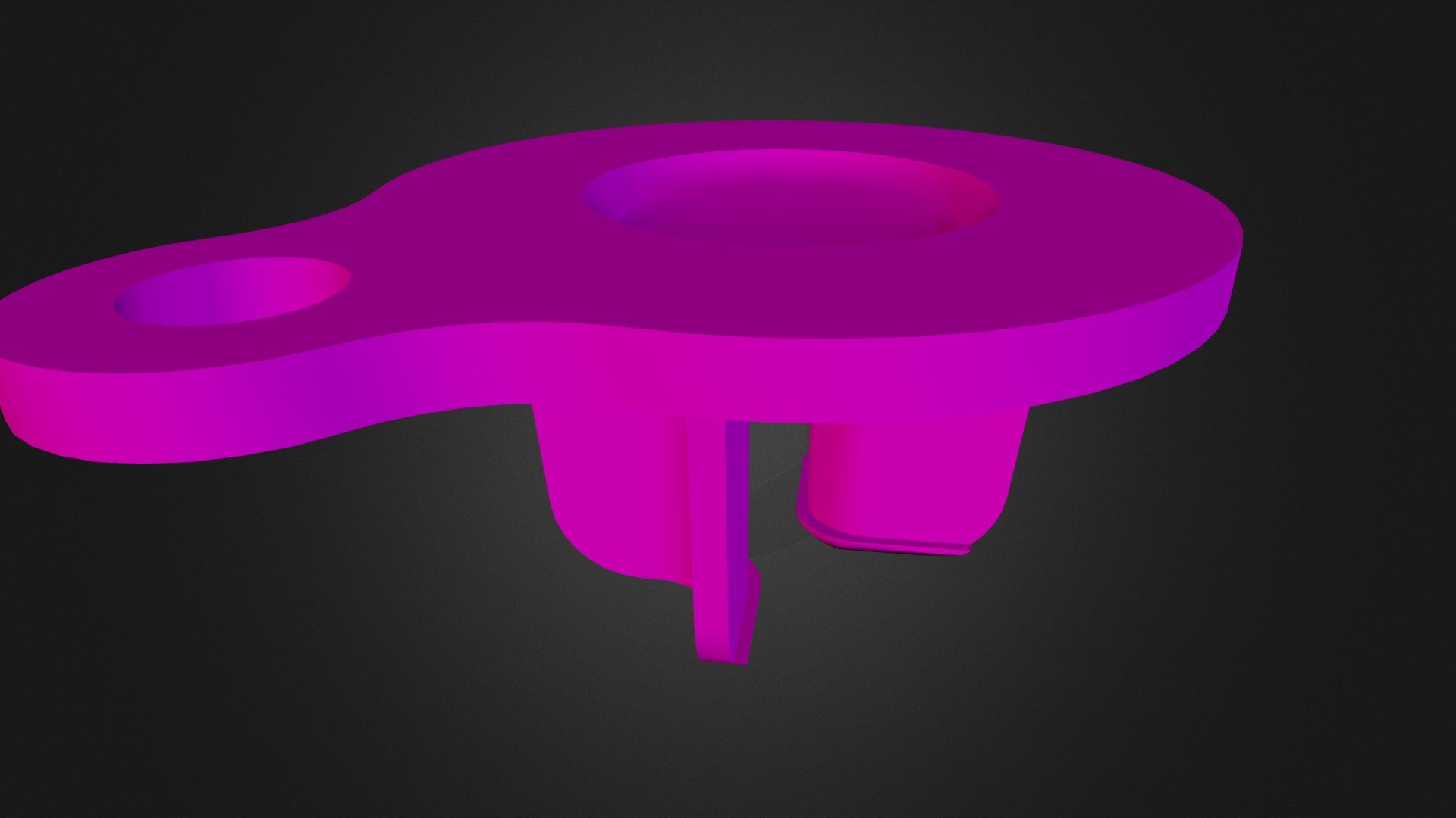 Frag Plug with Hanger Hole and Lip