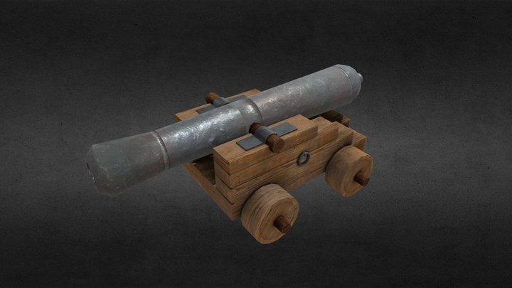 Cannon 3D Model