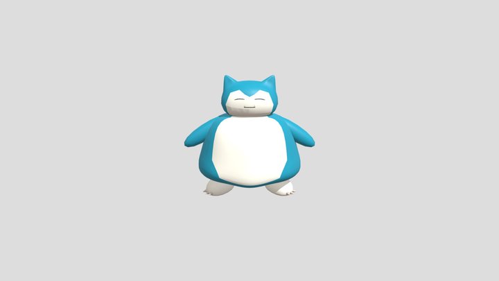 Snorlax 3D Model