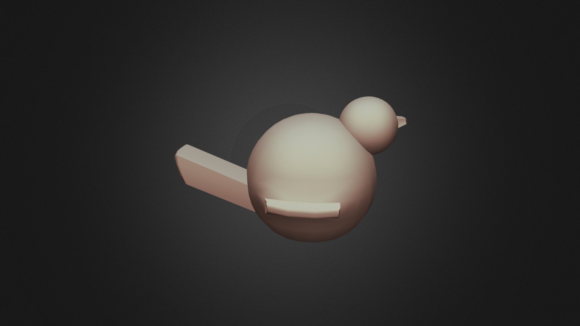 Bird Statuette — Sketchfab embed 3D viewer