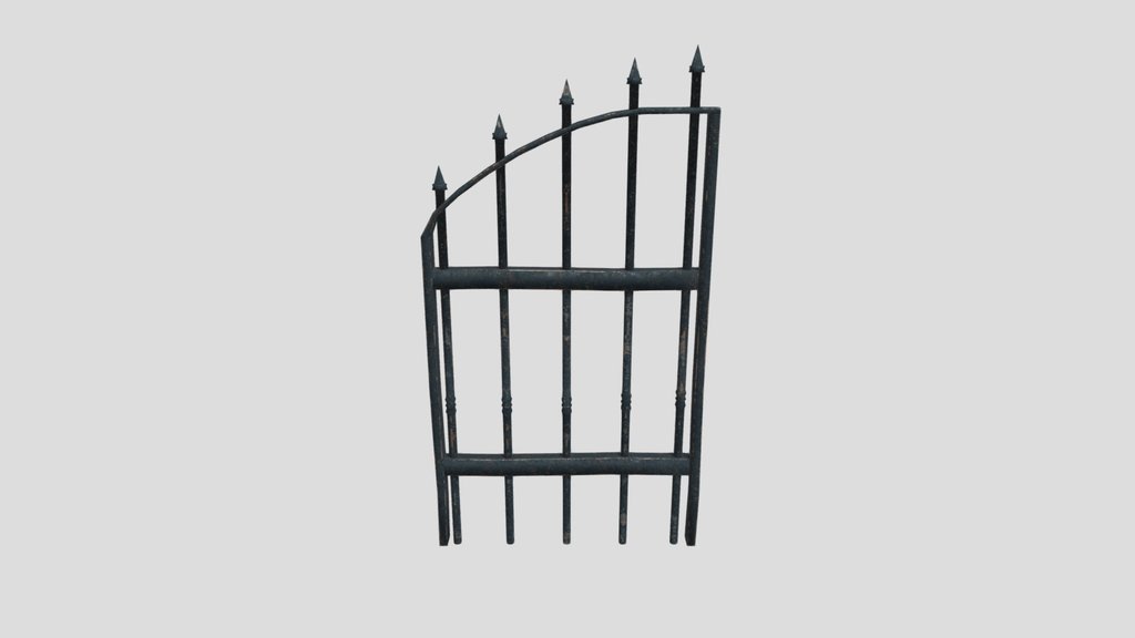 Graveyard Fence Gate