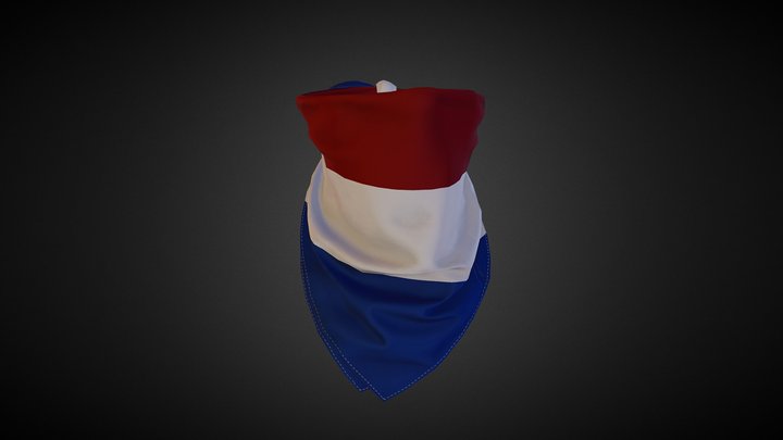 RUST | Dutch bandana 3D Model
