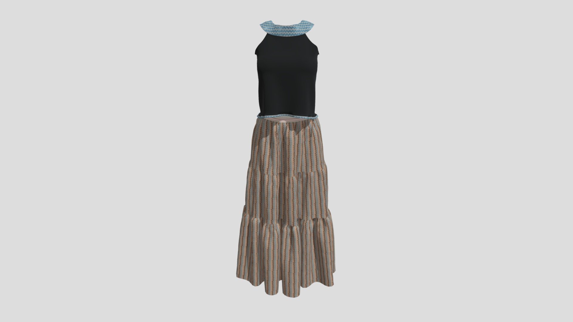 Collar style (part 1) — Sketchfab embed 3D viewer