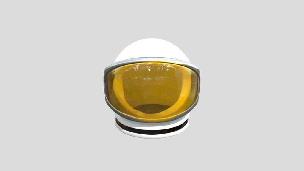 Golden Visor Astronaut Helmet