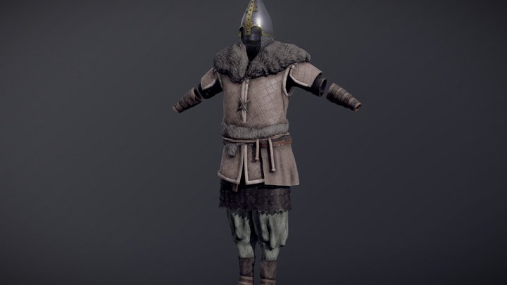 Slavs uniform 3D Model