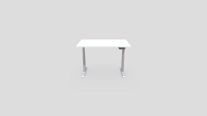 ProFlex Desk | Zit-Sta Bureau 120 x 80 cm - WW 3D Model
