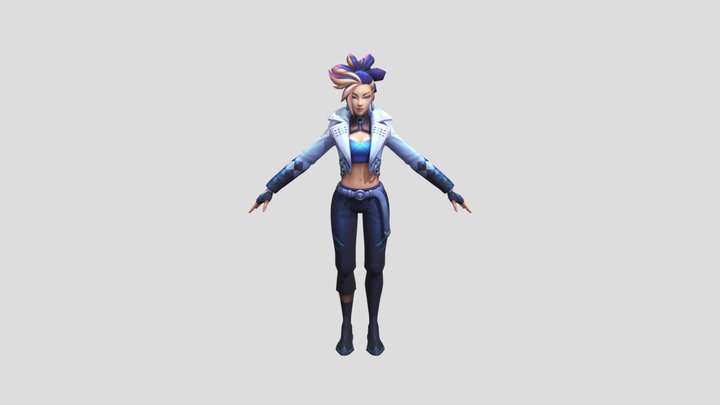 Akali 3D Model