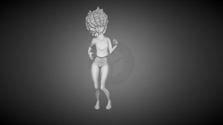 Dance animation 2 3D Model