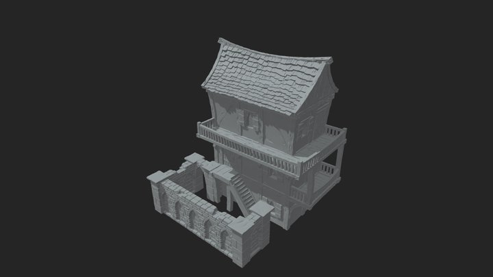Building 4 3D Model