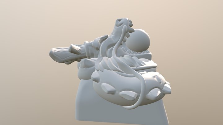 DBZ Keycap 3D Model