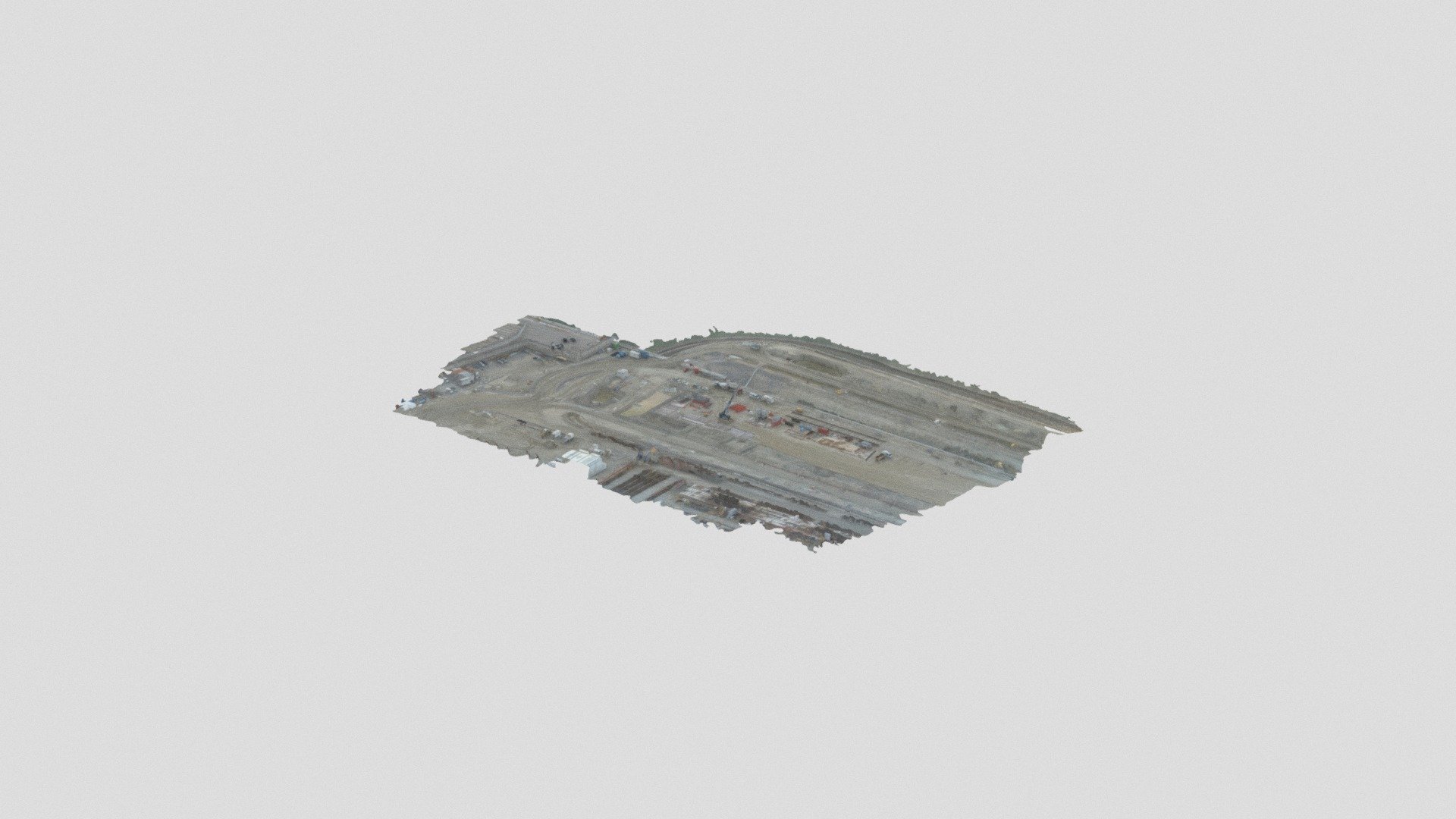 Chantier le havre Simplified 3d Mesh