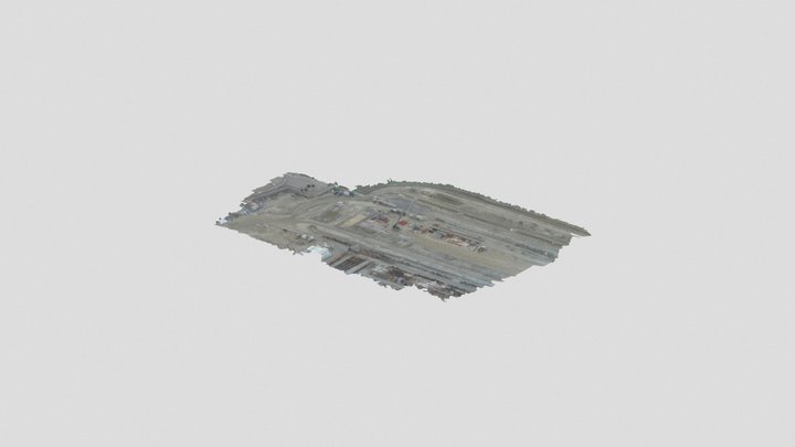 Chantier le havre Simplified 3d Mesh 3D Model