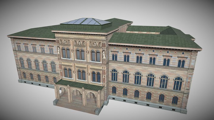 Nationalmuseum 3D Model
