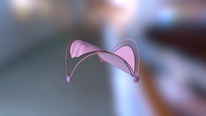 paraboloide-awning 3D Model