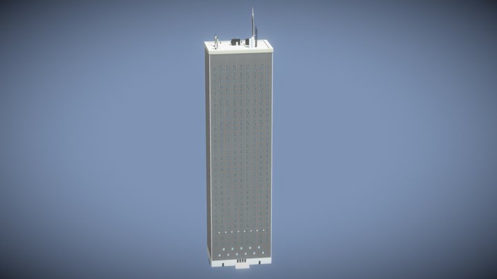 Skyscraper 3D Model