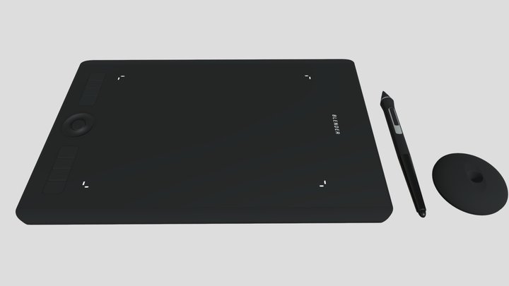 Digital plate 3D Model