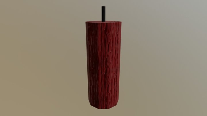 Candle - Viking Hall 3D Model