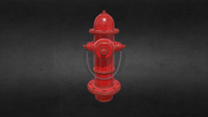 Fire Hydrant 3D Model