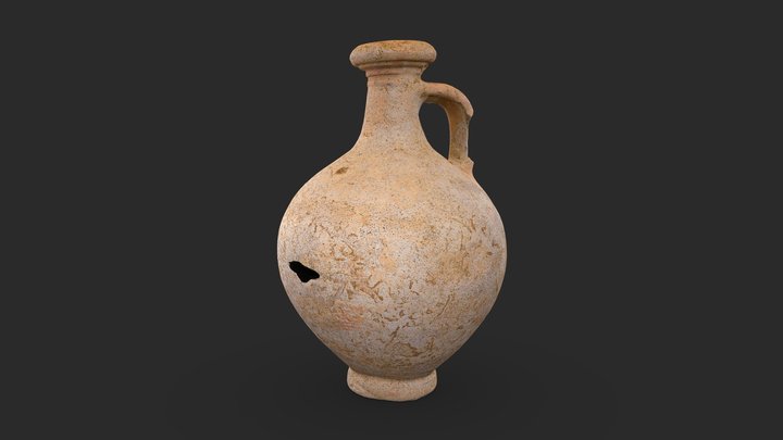 Roman Ring-necked Flagon 3D Model