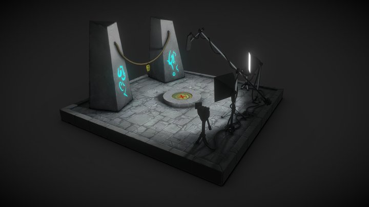 On Set 3D Model