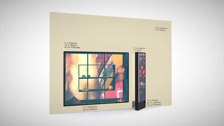 Exposition Window 3D Model