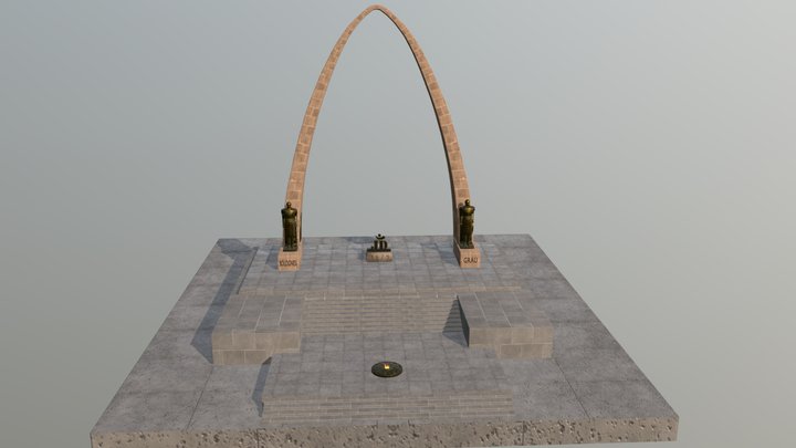 Arco Parabólico - Tacna 3D 3D Model