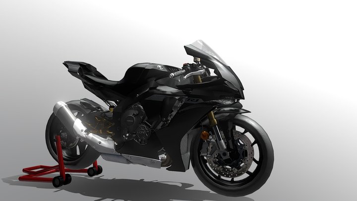 YAMAHA_YZF_R1 2025 3D Model