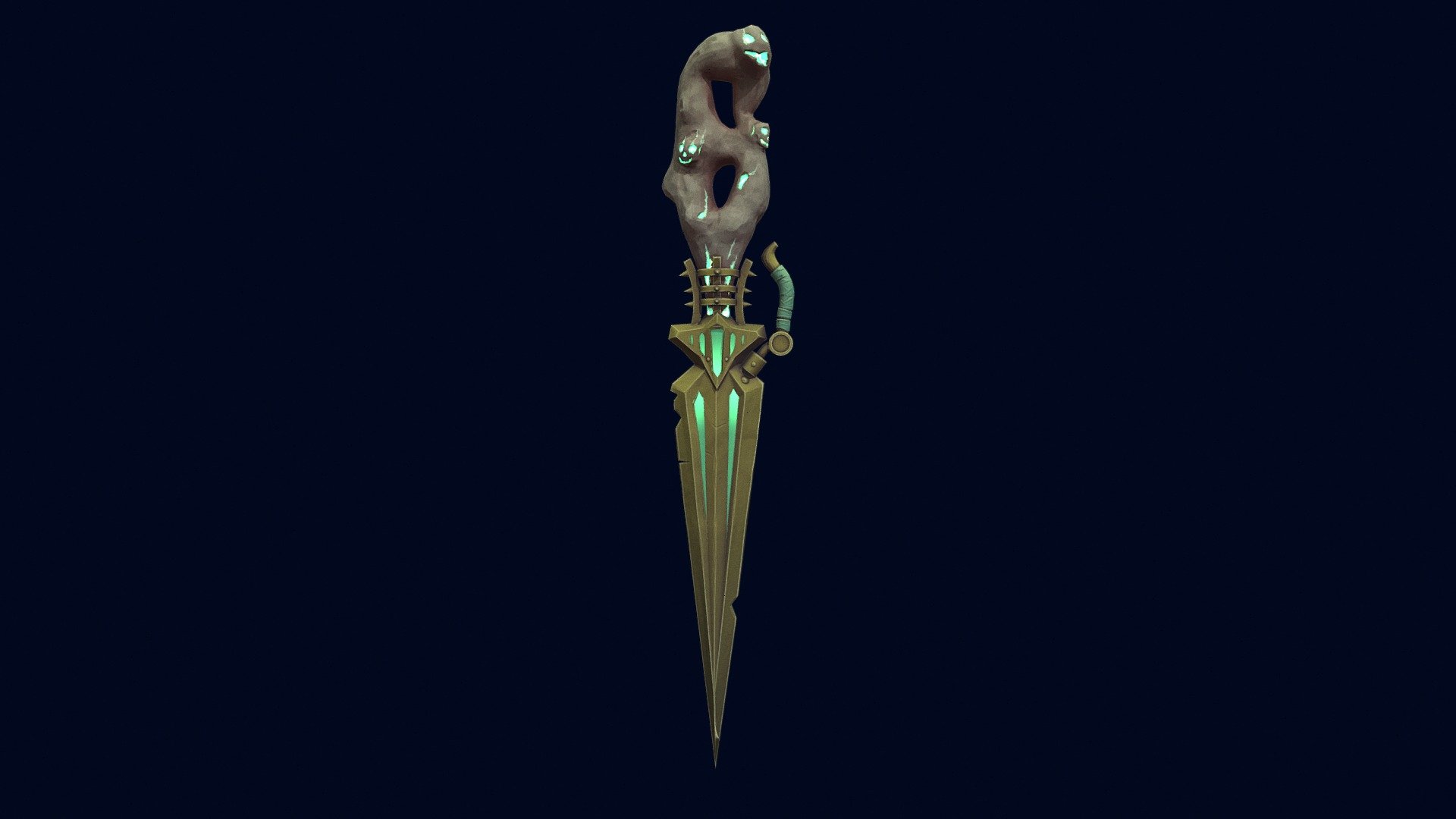 Stylized ChemTech Sword - Download Free 3D model by Dablue [55b7fee ...