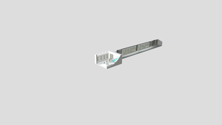 Sammlungsräume Plan 3D Model