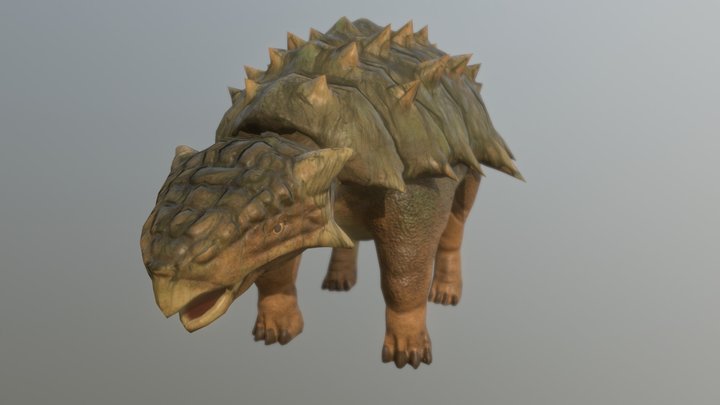 Dino - Ankylosaurus 3D Model
