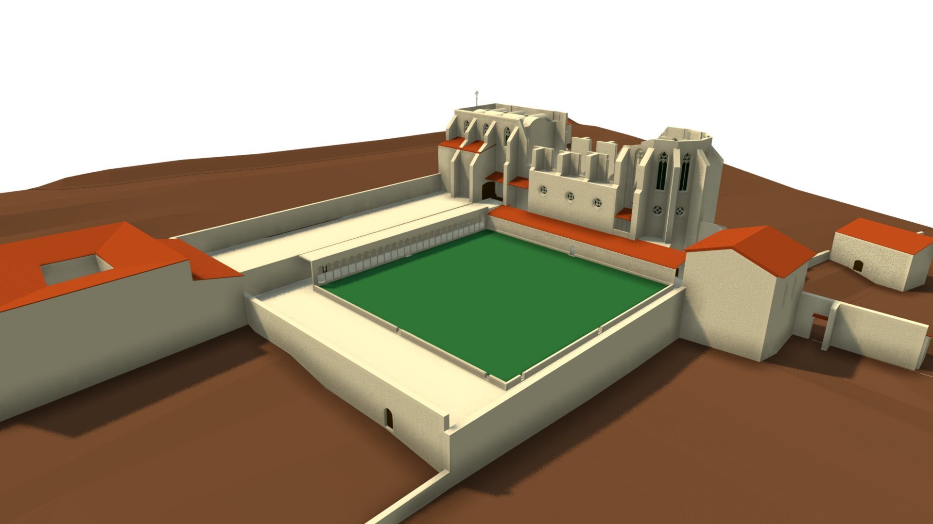 11 s.XIV Monestir Pedralbes — Sketchfab embed 3D viewer