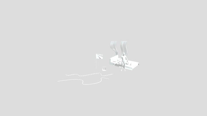 Deformers and NURBS 3D Model