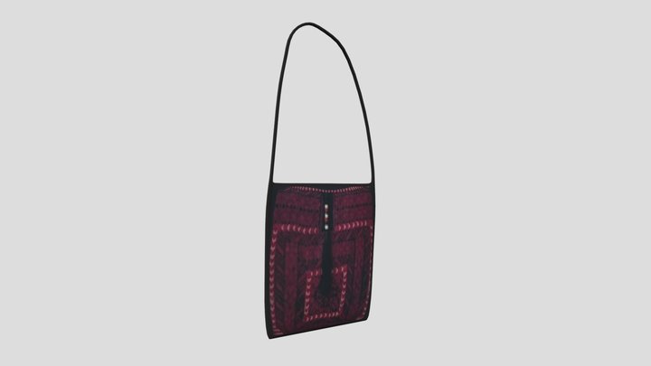 Old Palestinian Bag (Totebag) 3D Model