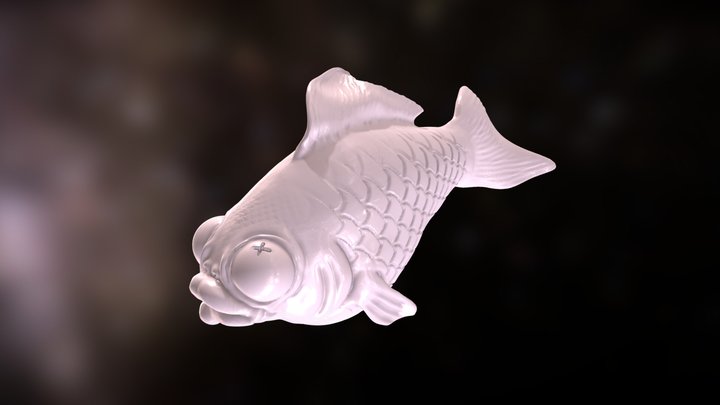 Dead Goldfish 3D Model