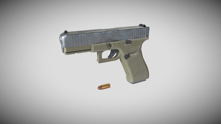 Glock 17 Gen 5 3D Model