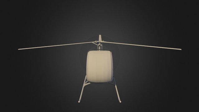 Helicopter s-300c 3D Model