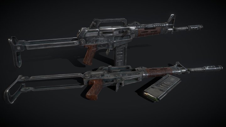 Assaultrifle Type#01 3D Model