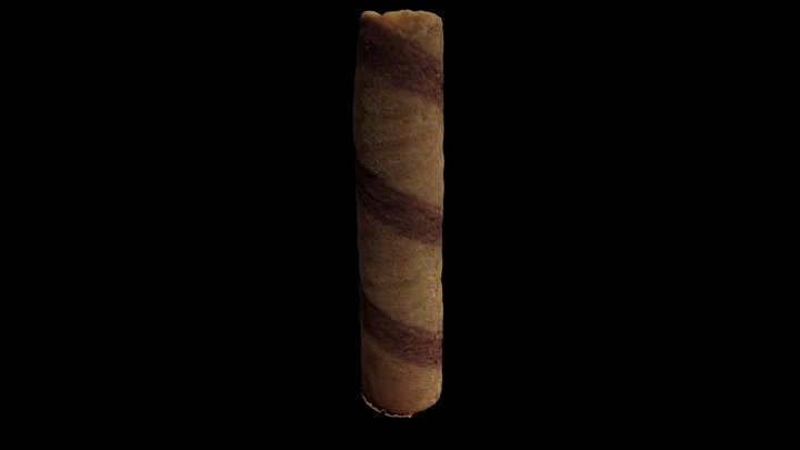 Wafer Roll 3D Model