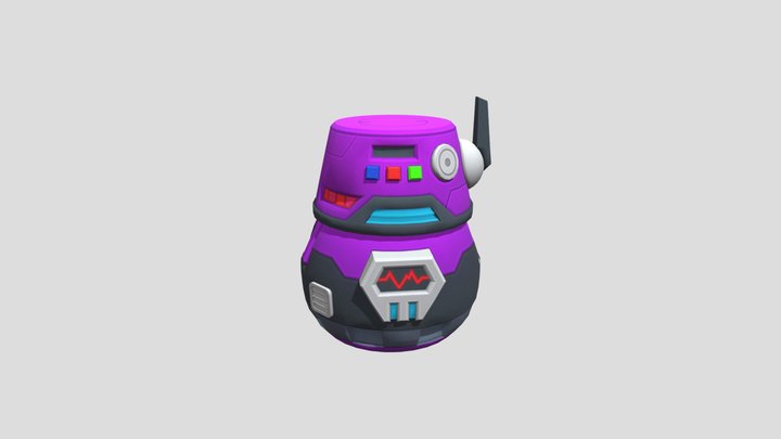 darryl_droid_win 3D Model