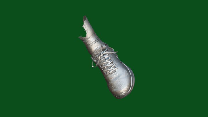 Black sports shoe scan – Modello 3D gratuito STL